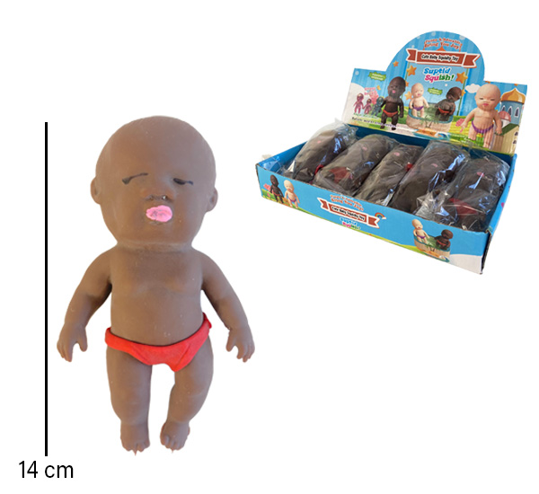 SQUISHY NATASHA DOLL 14cm TPR+Sand In busta In display da 12pz…x12…x120